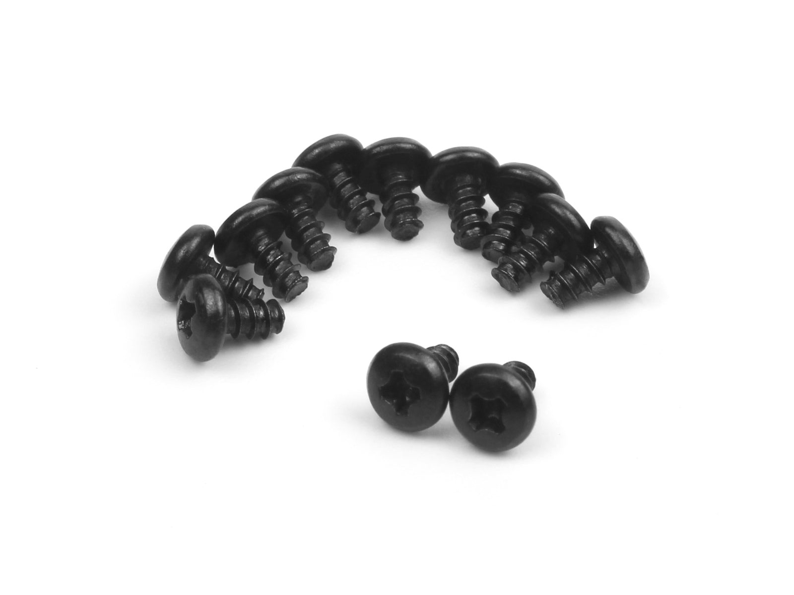 BZ540174 Blackzon Smyter Pan Head Self Tapping Screws 2x4mm BlackZon