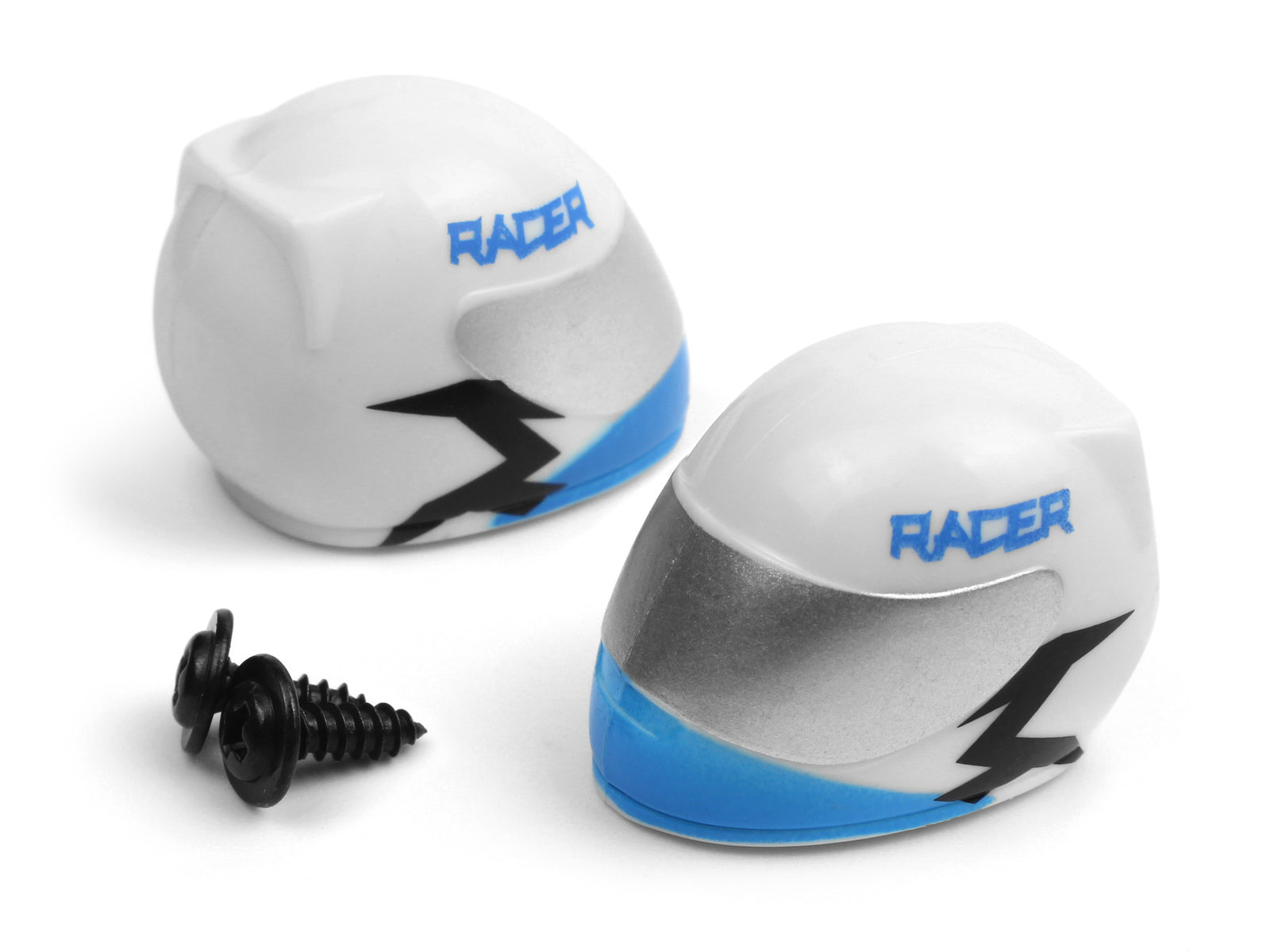 BZ540185 Blackzon Smyter Driver Helmet (Blue/2pcs) BlackZon