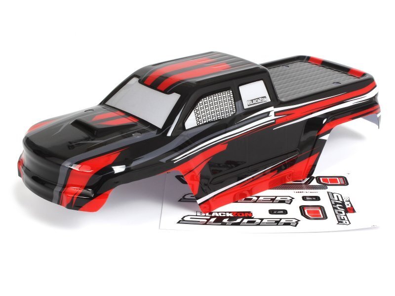 BZ540190 Blackzon Slyder MT Body (Black/Red)