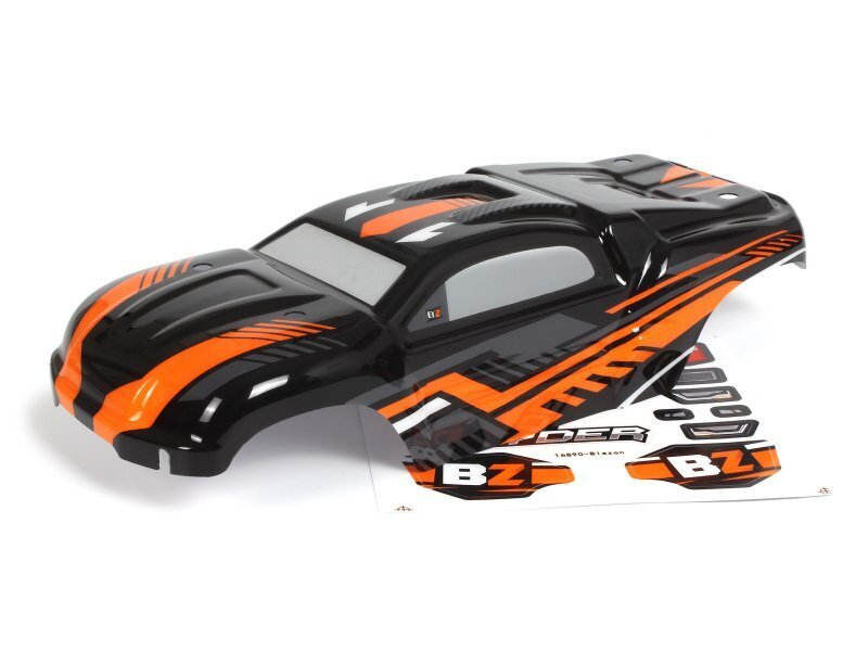BZ540193 Blackzon Slyder ST Body (Black/Orange) BlackZon