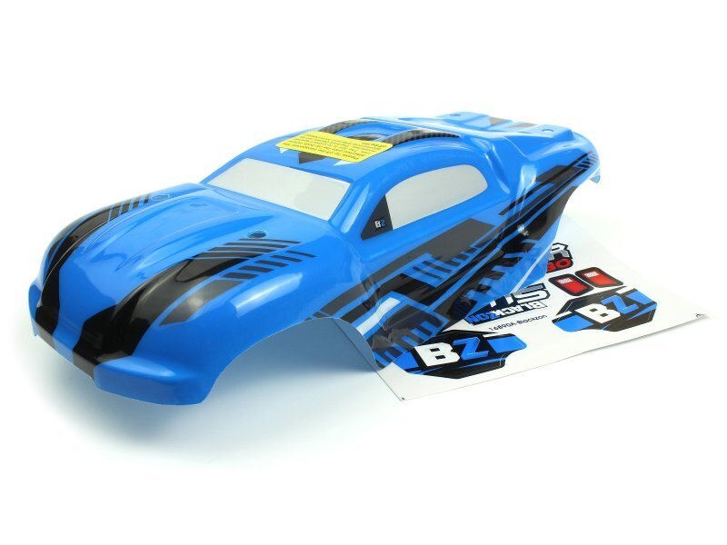 BZ540207 Blackzon Slyder ST Turbo Body (Blue/Black) BlackZon