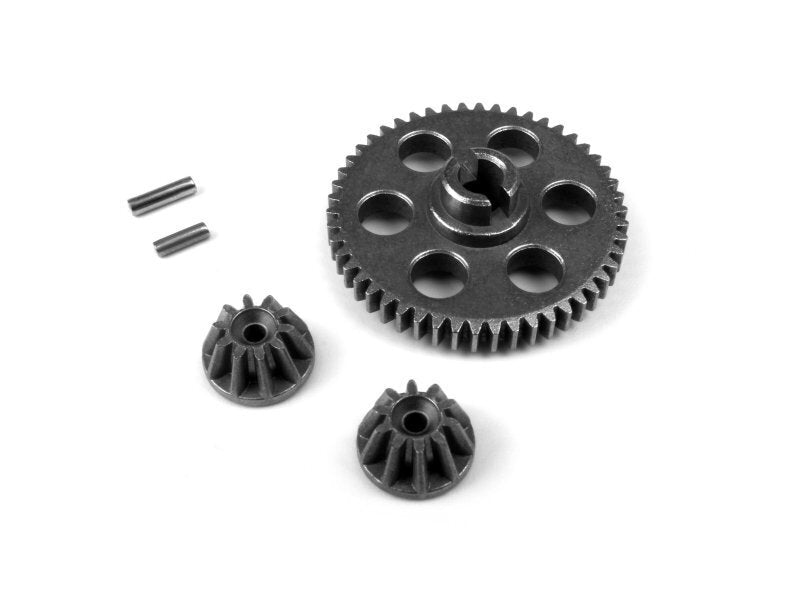 BZ540237 Blackzon Steel Spur Gear & Differential Pinion Set BlackZon