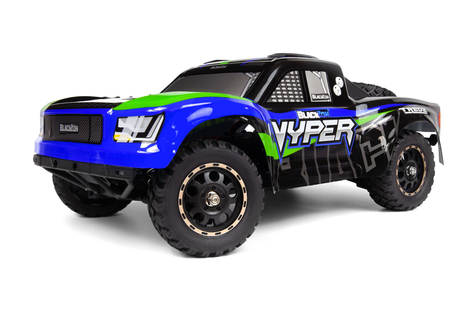 Blackzon Vyper SC 1/16 4WD - Blue/Green
