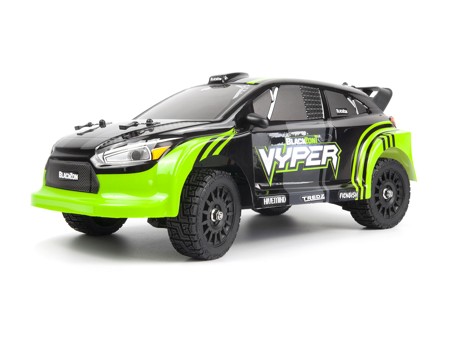 Blackzon Vyper RX 1/16 4WD Rally Car - Green