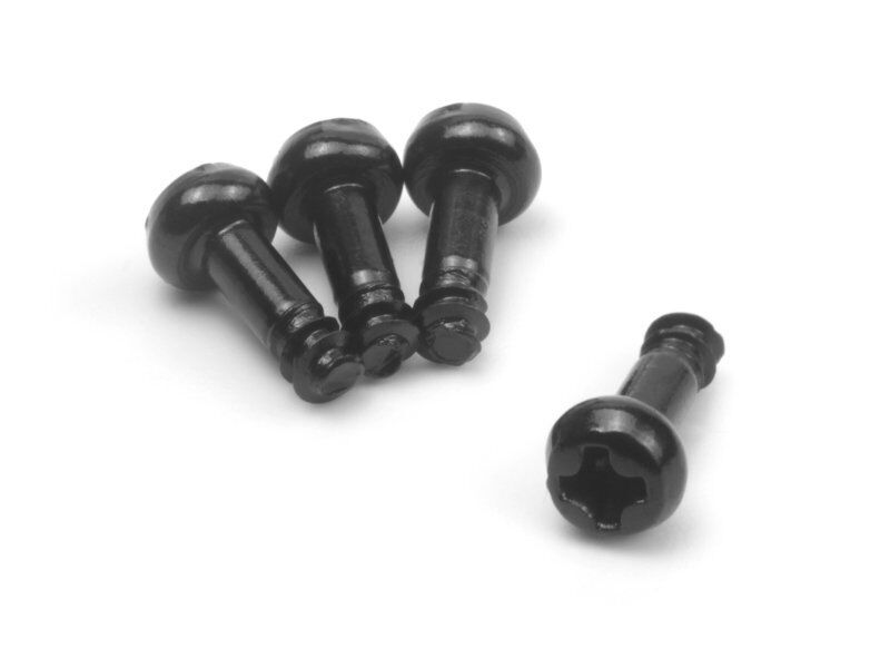 Blackzon Battery Cover Screws 2.3*6.5mm (4pcs)