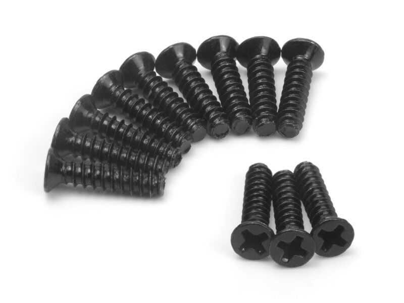 Blackzon Countersunk Self-Tapping Screws KBHO2.3*10mm