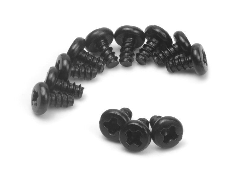 Blackzon Pan Head Self-Tapping Screws PBH02*4mm
