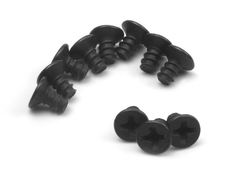 Blackzon Countersunk Self-Tapping Screws KBH02*4mm
