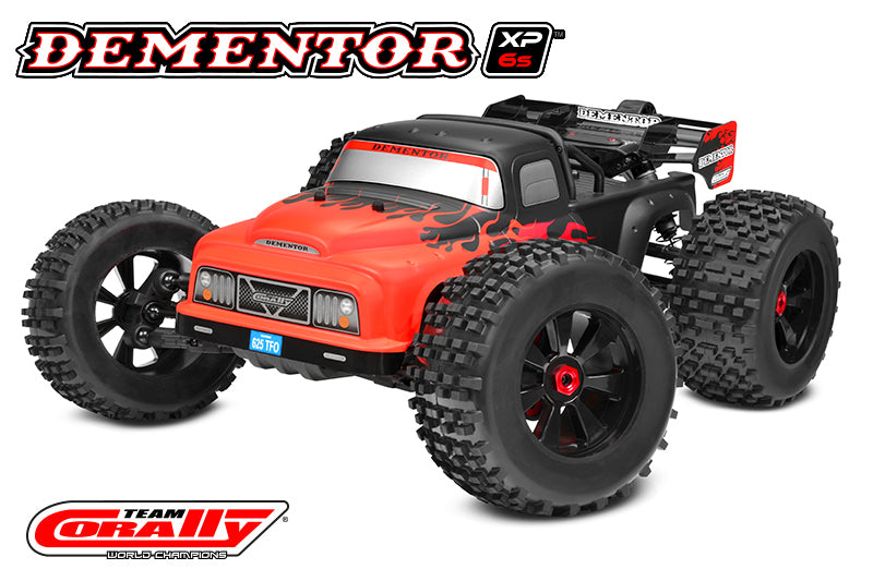 C-00167 Team Corally - 2021 version DEMENTOR XP 6S - 1/8 Monster Truck SWB - RTR - Brushless Power 6S