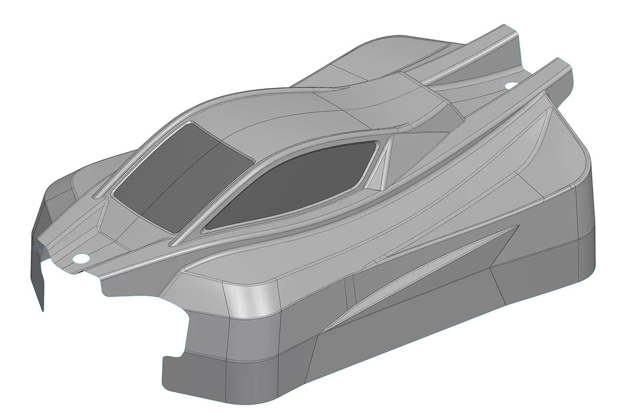 C-00180-1055 Team Corally - SYNCRO 4 - Body - Clear - Buggy - 1 pc TEAM CORALLY