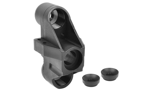 C-00180-108 ###Team Corally - Steering Block - Wide - Pivot Ball Cup (2) - Front - Composite - 1 set Team Corally