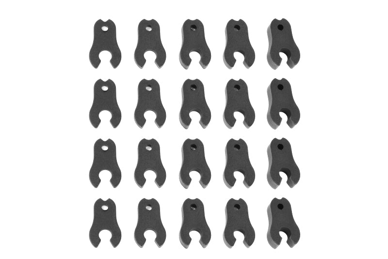 C-00180-109 Team Corally - Caster Clips Set - 1 to 4.5mm - 1 Set