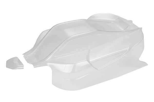 C-00180-1168 Team Corally - Polycarbonate Body - Spark XB6 - Clear - Cut - Decal Sheet - 1 pc Team Corally