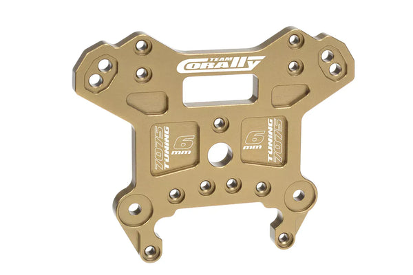 C-00180-1212-BR Team Corally - Shock Tower - Kagama Limited Edition - Front - Aluminum 7075 - 6mm - Hard Anodised - LE - 1 Pc