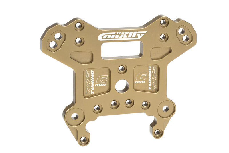 C-00180-1212-BR Team Corally - Shock Tower - Kagama Limited Edition - Front - Aluminum 7075 - 6mm - Hard Anodised - LE - 1 Pc