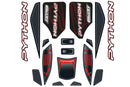 C-00180-377-1 Team Corally - Body Decal Sheet  - Python XP 6S - 1 pc Team Corally