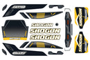 C-00180-385-2 Team Corally - Body Decal Sheet  - Shogun XP 6S - 2021 - 1 pc Team Corally
