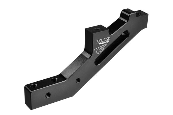 C-00180-387-2 Team Corally - Chassis Brace V2 - Front - Swiss Made 7075 T6 - Hard Anodised - Black - Made In Italy - Fits all TC 1/8 Cars - 1pc