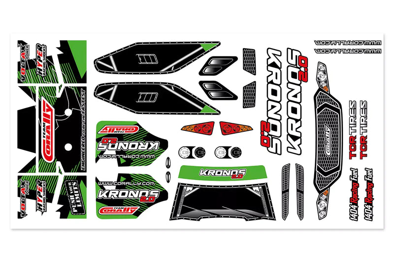 C-00180-390-1 Team Corally - Decals Kronos 2.0 - 2024