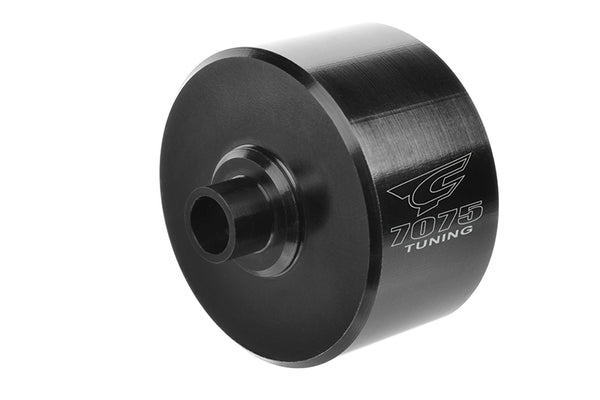 C-00180-410 Team Corally - Xtreme Diff Case - 30mm - Aluminium 7075 - Hard Anodised - Black - Front / Rear - Made in Italy - 1 pc