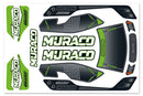 C-00180-706-1 Team Corally - Body Decal Sheet  - Muraco XP 6S - 1 pc Team Corally