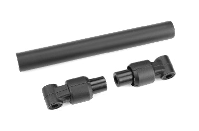 C-00180-719 Team Corally - Chassis Tube - Front - 106mm - Aluminum - Black - 1 Set