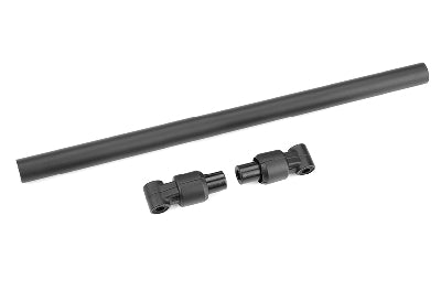 C-00180-720 Team Corally - Chassis Tube - Front - 197.5mm - Aluminum - Black - 1 Set Team Corally