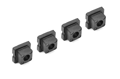 C-00180-735 Team Corally - Bushings Set - For 5mm Shock Tower - Through hole - 0 Deg - Composite - 4 pcs