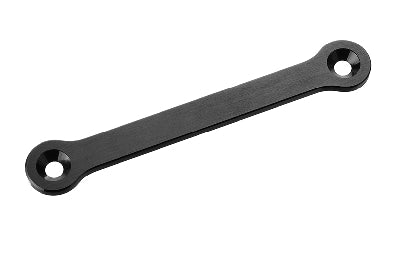 C-00180-831 Team Corally - Steering Rack - Dual Stiffener - Swiss Made 7075 T6 - 2mm - Hard Anodised - Black - Made in Italy - 1 pc