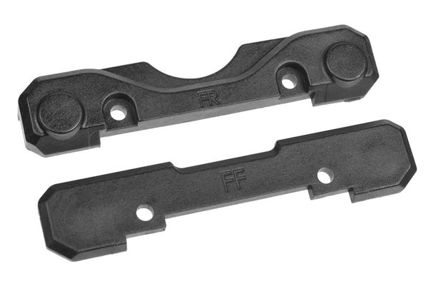 C-00180-977 Team Corally - Suspension Arm Mount Covers - Front - Composite - 1 Set Team Corally