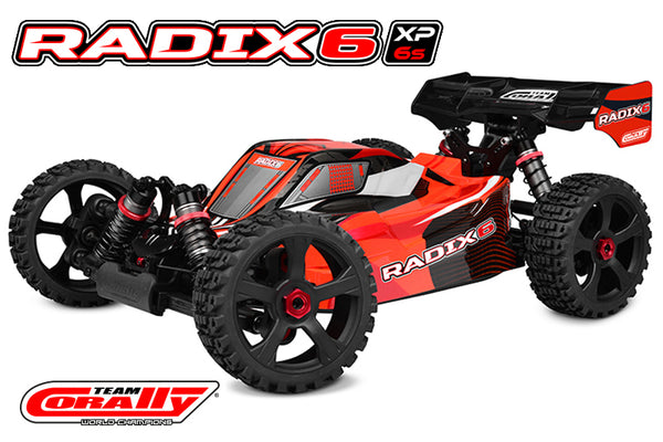 C-00185 Team Corally - 2021 version RADIX XP 6S - 1/8 Buggy EP - RTR - Brushless Power 6S