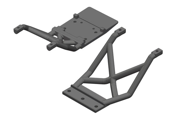 C-00250-021 Team Corally - Skid Plates - FR/RE - 1 Set Team Corally