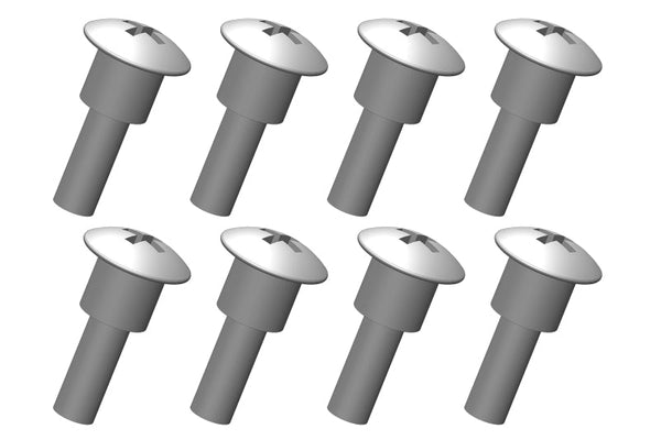 C-00250-026 Team Corally - Shoulder Screws - Steel - 8 pcs Team Corally