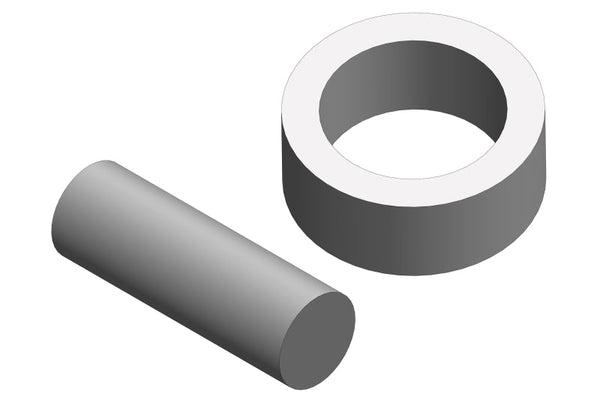 C-00250-066 Team Corally - Stub Axle Pin - for slipper shaft - Steel Team Corally