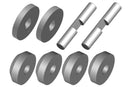 C-00250-075 Team Corally - Planetary Diff Gears - Metal - 1 Set Team Corally