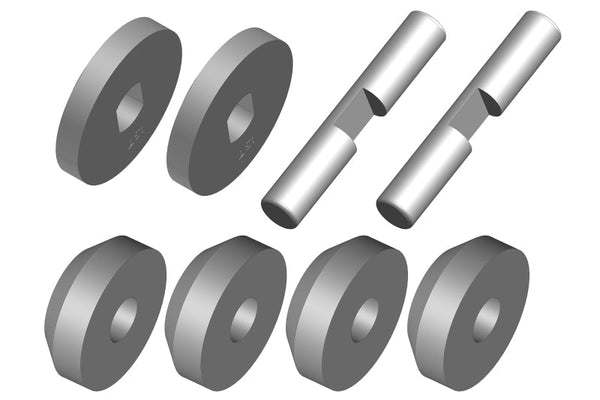 C-00250-075 Team Corally - Planetary Diff Gears - Metal - 1 Set Team Corally