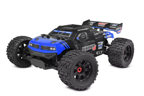 C-00292-B Punisher 10 - XL4S Monster Truck - RTR - Blue TEAM CORALLY