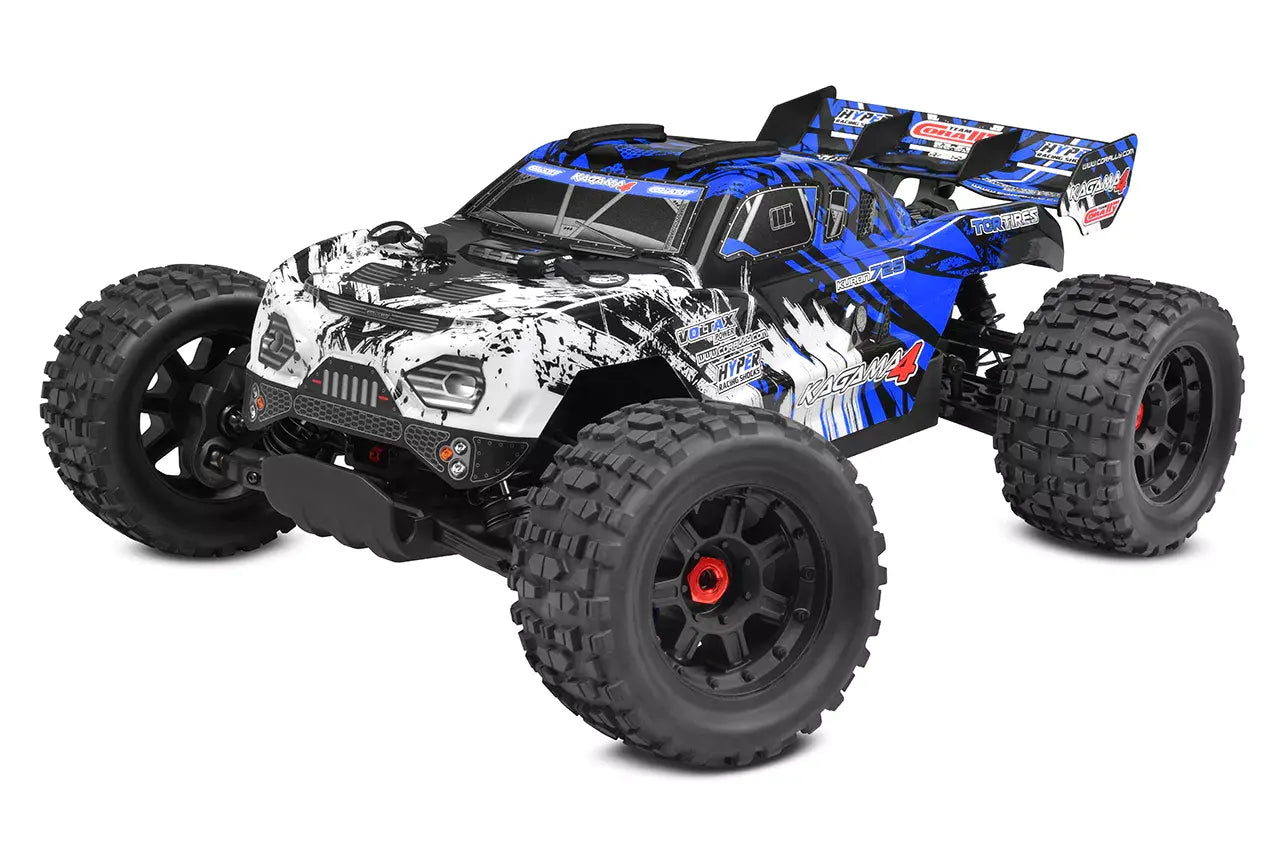 C-00293-B Team Corally Kagama 10 - XL4S Monster Truck - RTR - Blue 3-4S - No Battery - No Charger TEAM CORALLY