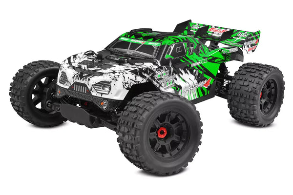 C-00293-G Team Corally Kagama 10 - XL4S Monster Truck - RTR - Green 3-4S - No Battery - No Charger TEAM CORALLY