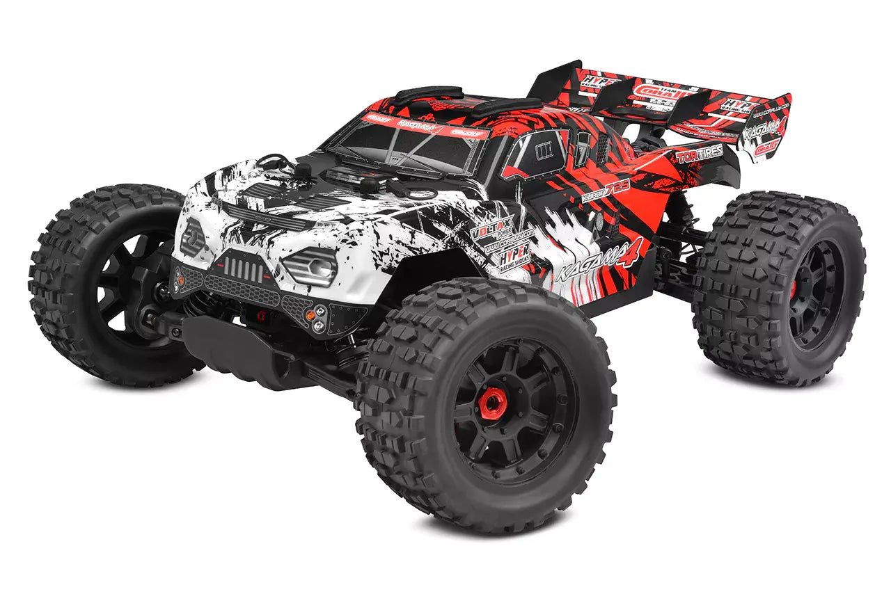 C-00293-R Team Corally Kagama 10 - XL4S Monster Truck - RTR - Red 3-4S - No Battery - No Charger TEAM CORALLY