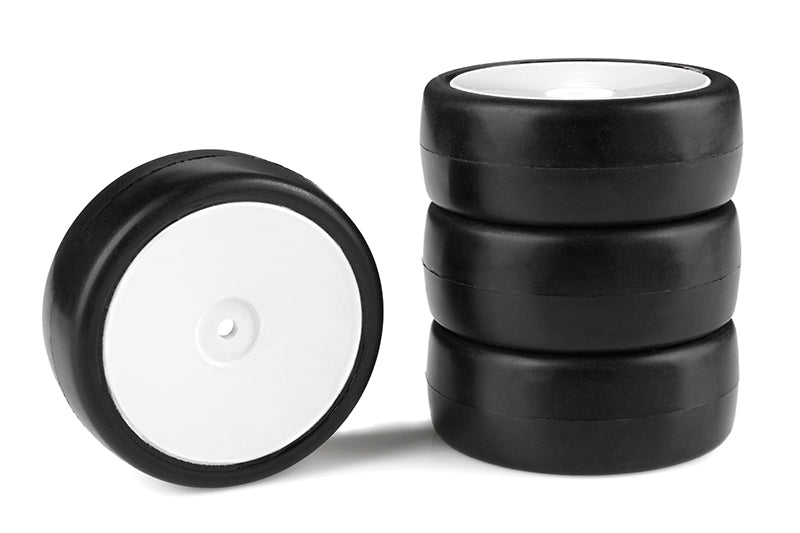 C-14753-36 Team Corally - Attack RXA V2 rubber tires - 1/10 EP touring - 36 shore - Asphalt - 4 pcs Team Corally