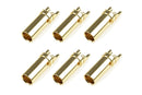 C-50161 Team Corally - Bullit Connector 3.5mm - Female - Gold Plated - Ultra Low Resistance  - 6 pcs TEAM CORALLY