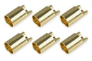 C-50164 Team Corally - Bullit Connector 6.5mm - Female - Gold Plated - Ultra Low Resistance  - 6 pcs TEAM CORALLY