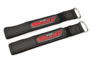 C-50530 Team Corally - Pro Battery Straps - 250x20mm - Metal Buckle - Silicone Anti-Slip Strings - Black - 2 pcs Team Corally