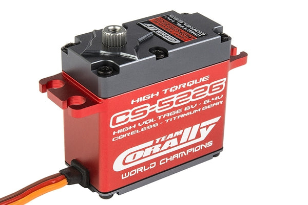 C-52005 Team Corally - CS-5226 HV High Speed Servo - High Voltage - Coreless Motor - Titanium Gear - Ball Beared - Full Alloy Case