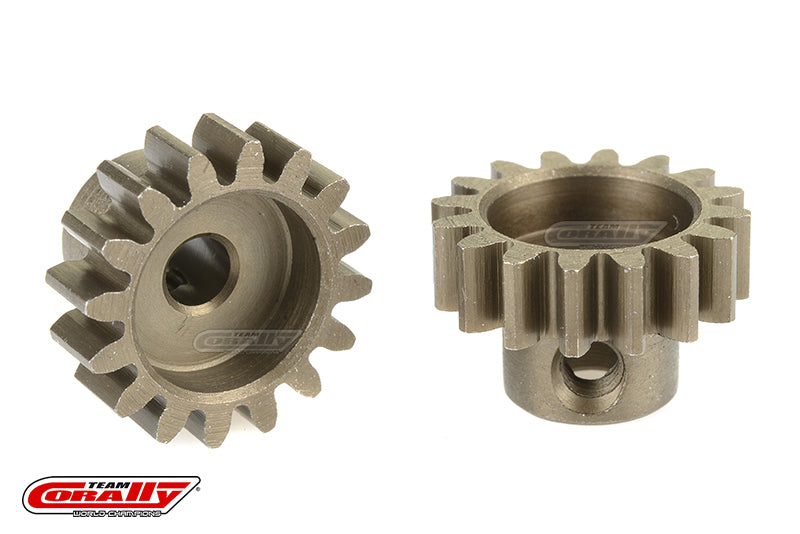 C-71516 Team Corally - 32 DP Pinion - Short - Hardened Steel - 16 Teeth - Shaft Dia. 3.17mm