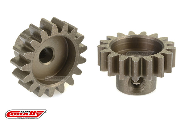 C-71517 Team Corally - 32 DP Pinion - Short - Hardened Steel - 17 Teeth - Shaft Dia. 3.17mm