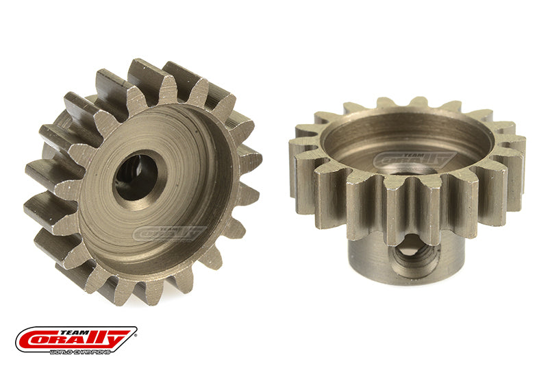 C-71518 Team Corally - 32 DP Pinion - Short - Hardened Steel - 18 Teeth - Shaft Dia. 3.17mm