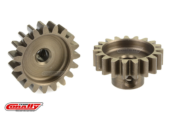 C-71519 Team Corally - 32 DP Pinion - Short - Hardened Steel - 19 Teeth - Shaft Dia. 3.17mm