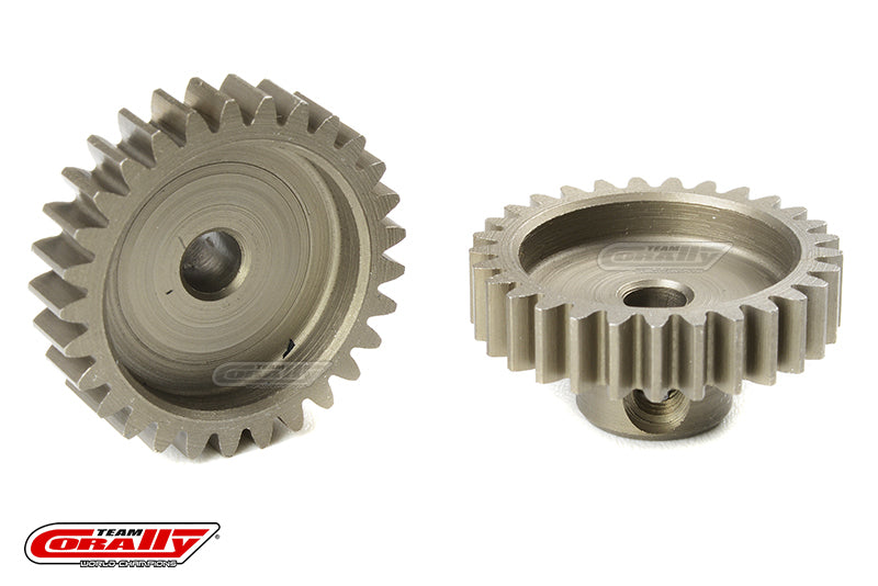 C-71629 Team Corally - M0.6 Pinion - Short - Hardened Steel - 29 Teeth - Shaft Dia. 3.17mm